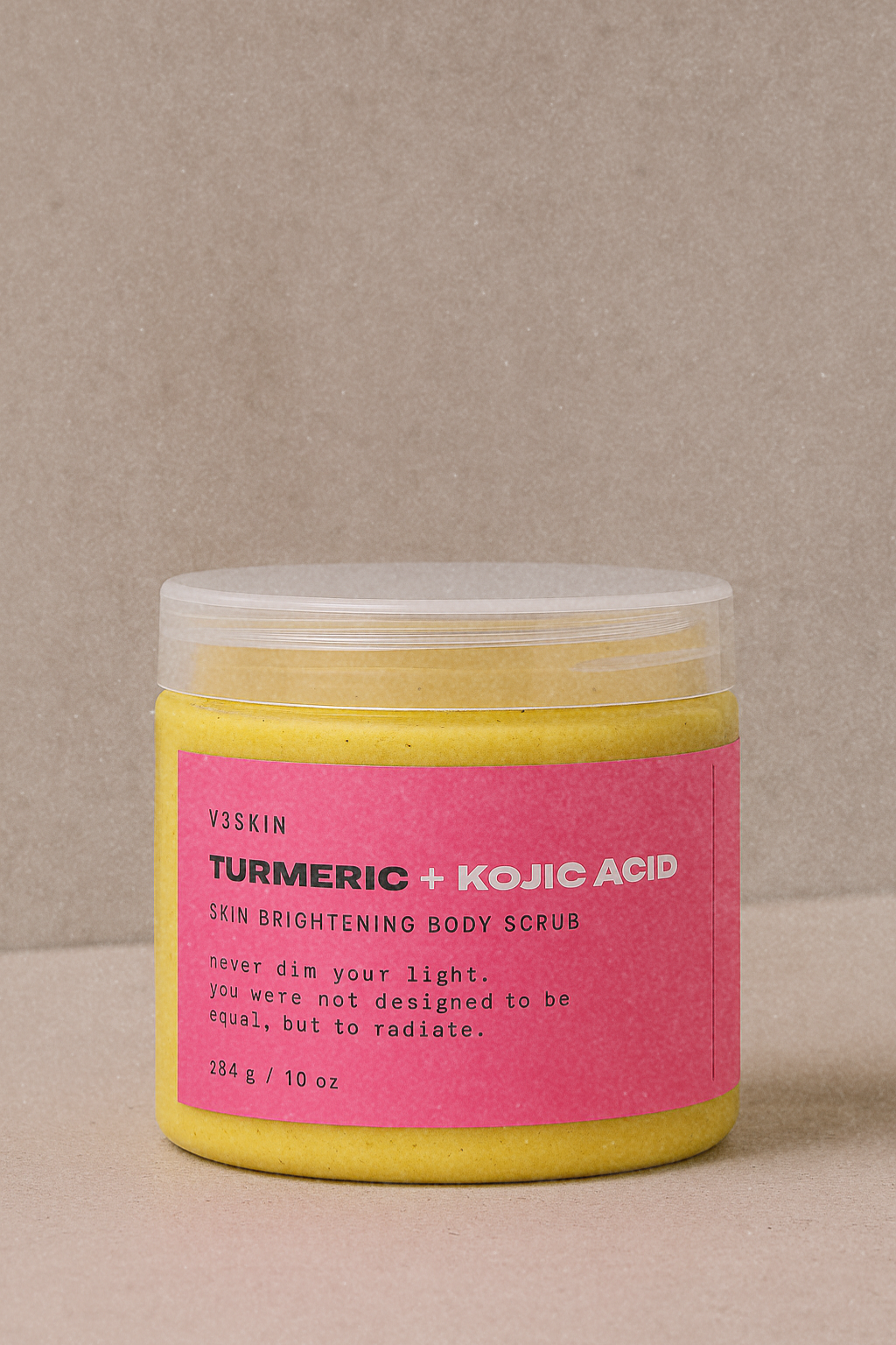 Turmeric + Kojic Acid Brightening Body Scrub