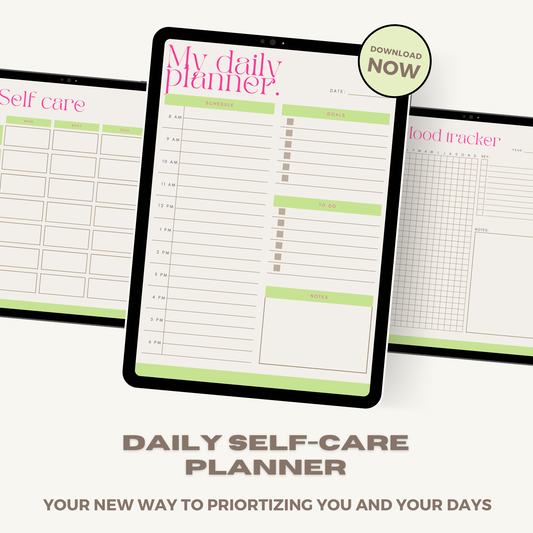 Daily Self-Care Planner